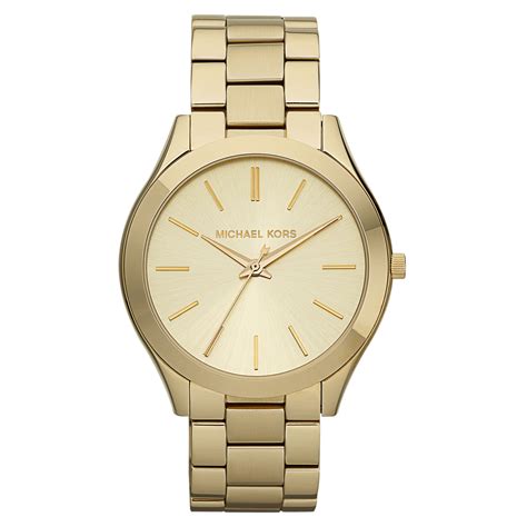 michael kors slim runway watch women's|michael kors stainless steel watch.